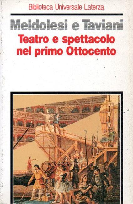 Teatro e spettacolo nel primo Ottocento - copertina
