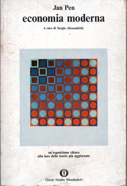 Economia moderna - Jan Pen - copertina