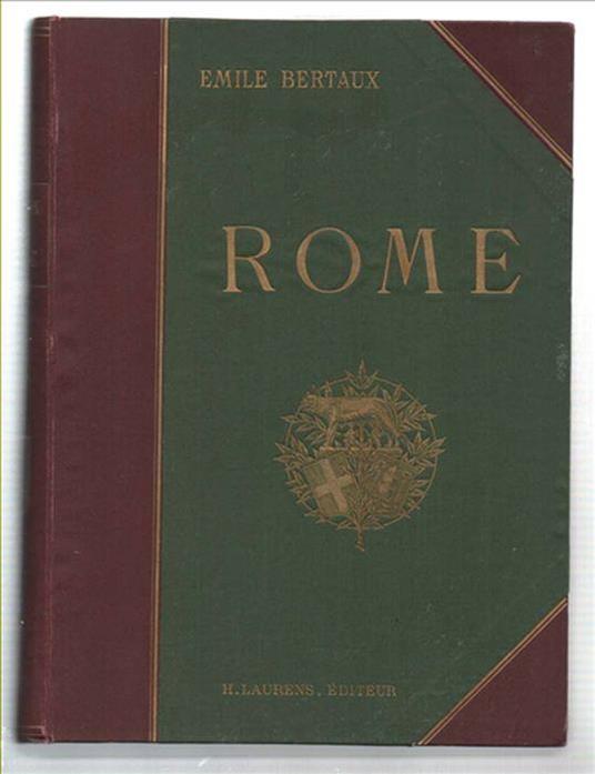 Rome - Émile Bertaux - copertina