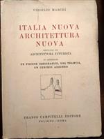 Italia Nuova Architettura Nuova Seguito Di Architettura Futurista In Appendic..