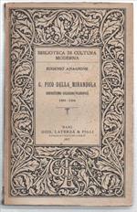 G. Pico Della Mirandola. Sincretismo Religioso-Filosofico 1463-1494