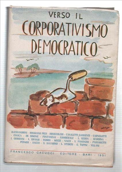 Verso Il Corporativismo Democratico - copertina