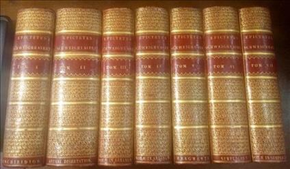 Epicteteae Philosophie Monumenta: Dissertationum Ad Arriano Gestorum Lib. Iv.. - copertina