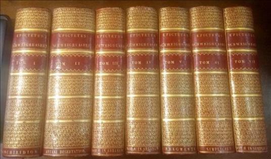 Epicteteae Philosophie Monumenta: Dissertationum Ad Arriano Gestorum Lib. Iv.. - copertina