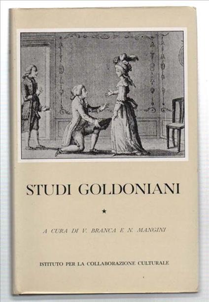 Studi Goldoniani. Volume I E Volume Ii - copertina