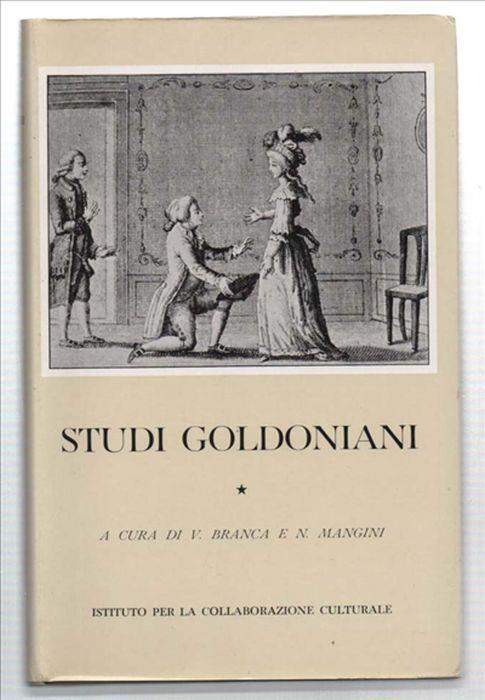 Studi Goldoniani. Volume I E Volume Ii - copertina