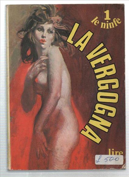 La Vergogna - Anthony Nicker - copertina