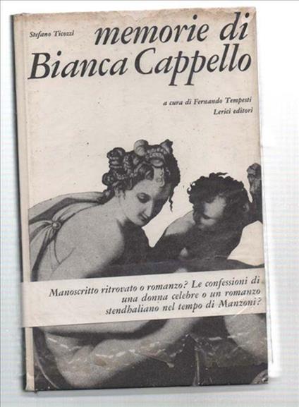 Memorie Di Bianca Cappello - Fernando Tempesti - copertina