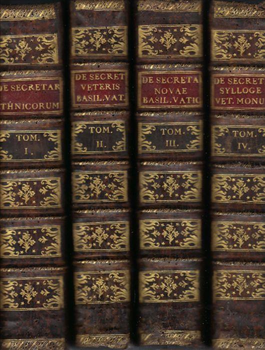 De Secretariis Basilicae Vaticanae Veteris , Ac Novae - Francesco Cancellieri - copertina