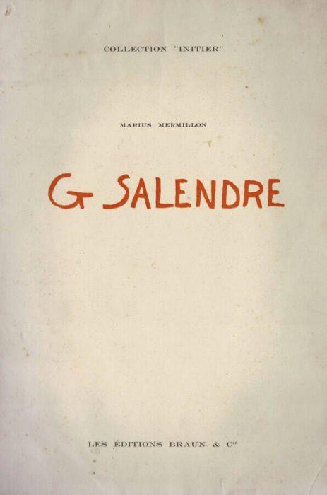 G. Salendre - Marius Mermillon - copertina