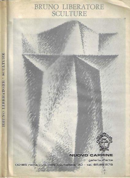 Sculture - Bruno Liberatore - copertina