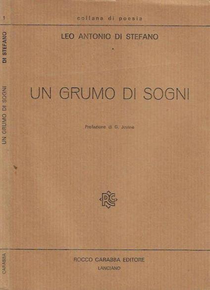 Un grumo di sogni - copertina