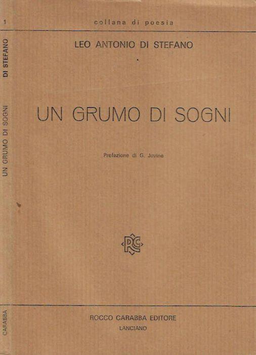 Un grumo di sogni - copertina
