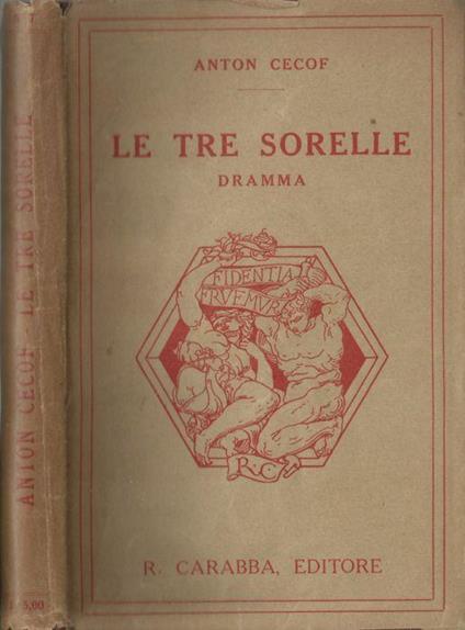 Le tre sorelle - Anton Cechov - copertina