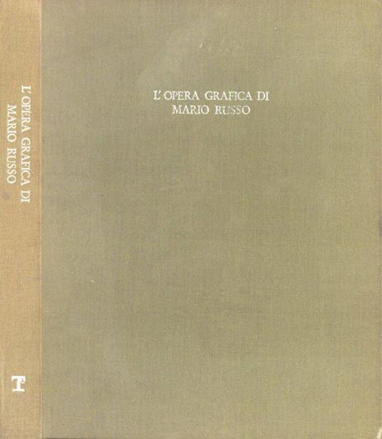 L' opera grafica di Mario Russo - Vito Apuleo - copertina