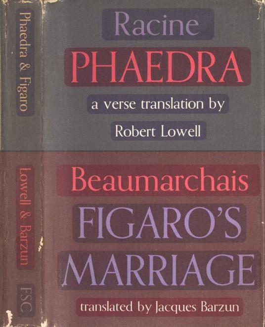 Phaedra - Figaro' s marriage - copertina