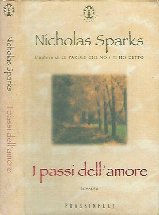 I passi dell'amore - Nicholas Sparks - copertina