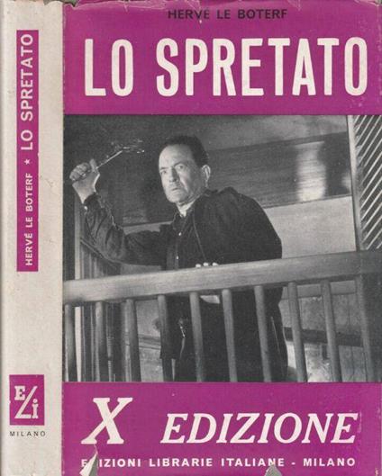 Lo spretato - Hervé Le Boterf - copertina