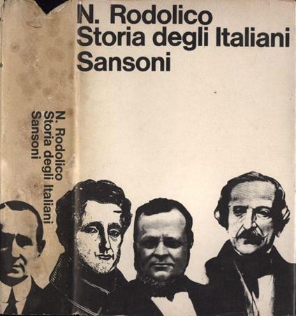 Storia degli italiani - Niccolò Rodolico - copertina