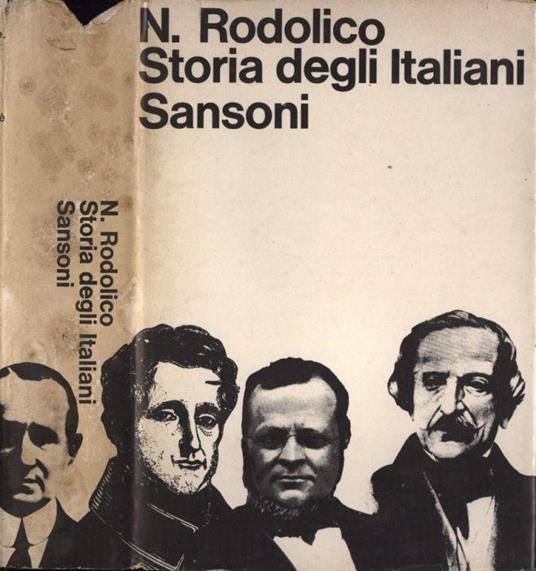 Storia degli italiani - Niccolò Rodolico - copertina