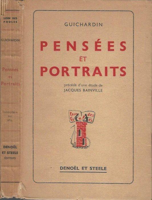 Pensée et Portraits - copertina