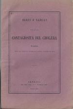 Sulla contagiosità del cholèra
