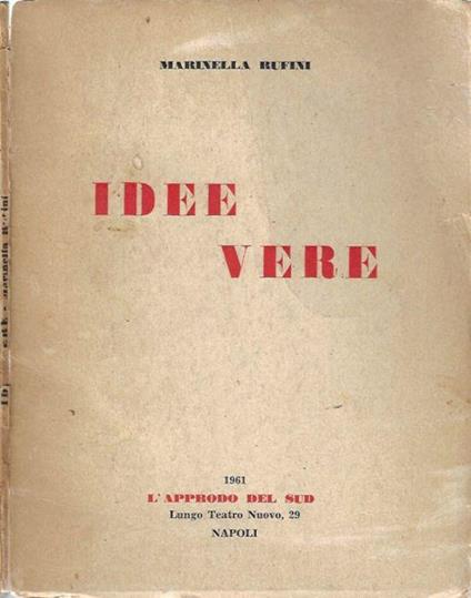 Idee vere - copertina