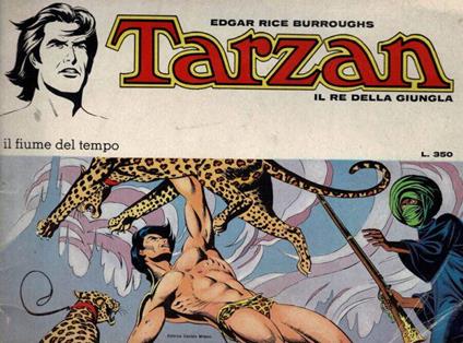 Tarzan il Re della Giungla - Il fiume del tempo - Edgar R. Burroughs - copertina