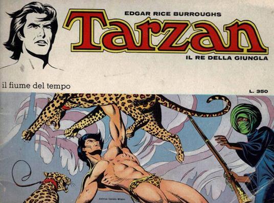 Tarzan il Re della Giungla - Il fiume del tempo - Edgar R. Burroughs - copertina