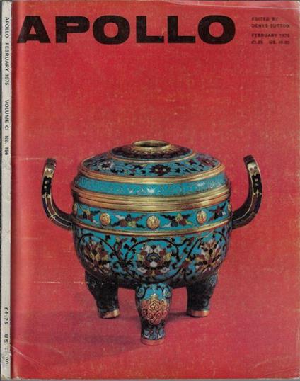 Apollo N. 156 1975 - Denys Sutton - copertina