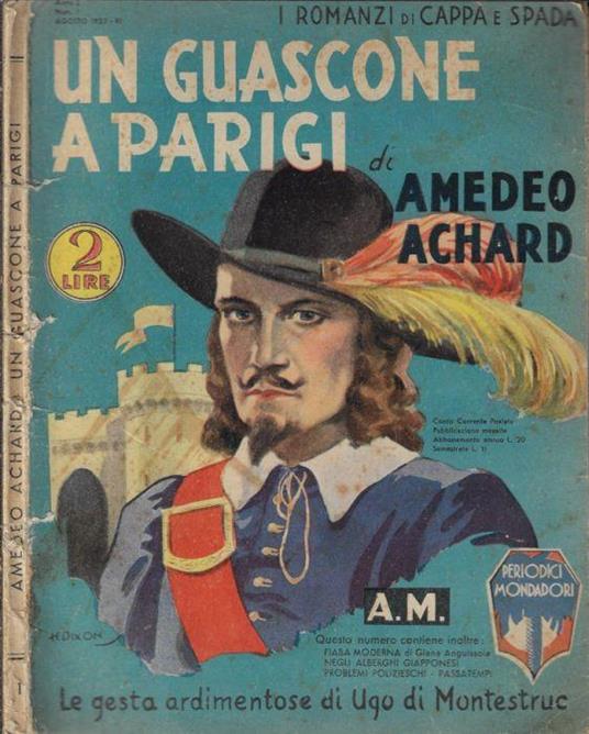 Un guascone a Parigi - copertina