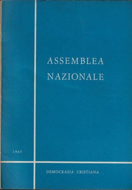 Assemblea Nazionale - copertina