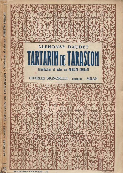 Tartarin de Tarascon - Alphonse Daudet - copertina