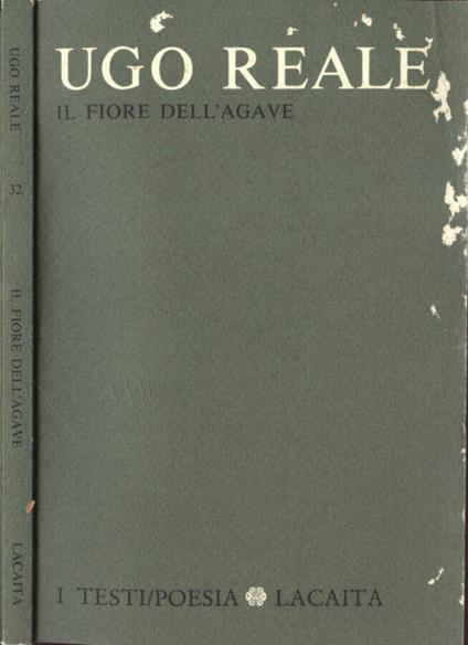 Il fiore dell' agave - Ugo Reale - copertina