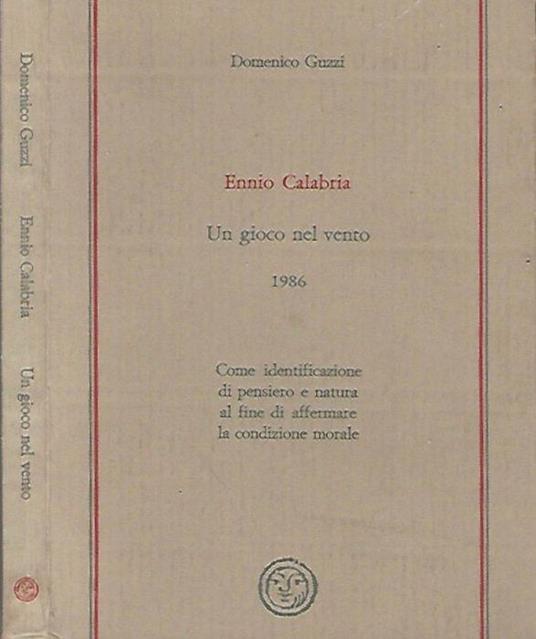 Ennio Calabria - Domenico Guzzi - copertina