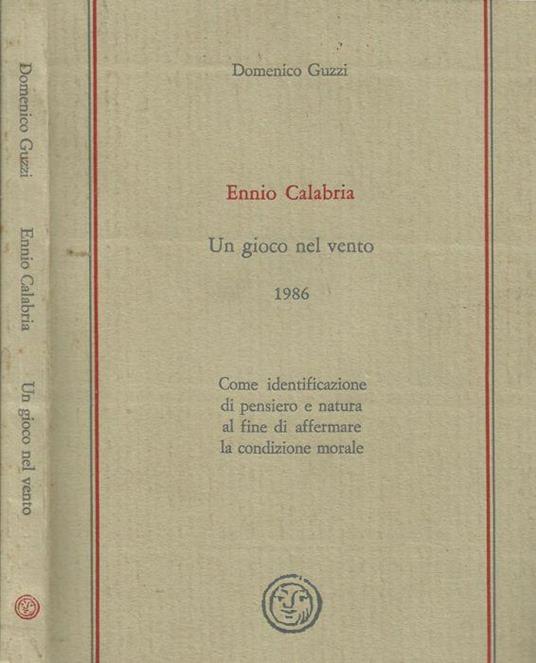 Ennio Calabria - Domenico Guzzi - copertina