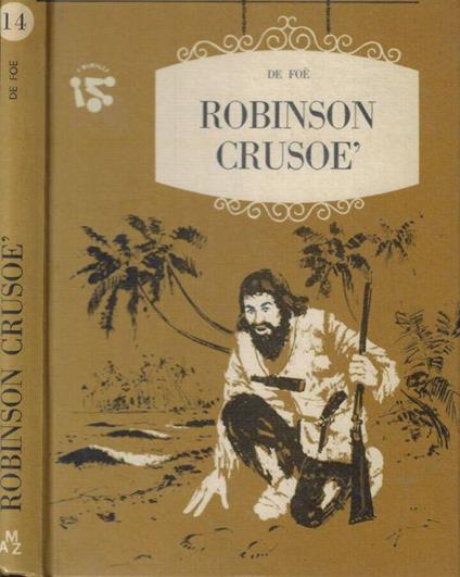 Robinson Crusoe - Daniel Defoe - copertina
