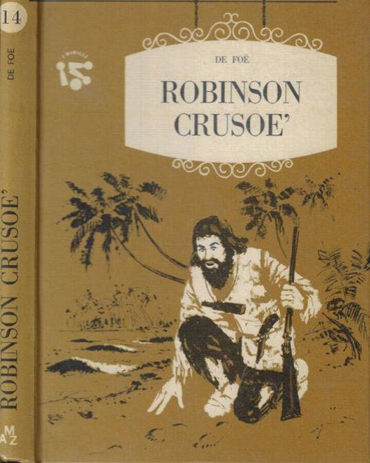 Robinson Crusoe - Daniel Defoe - copertina