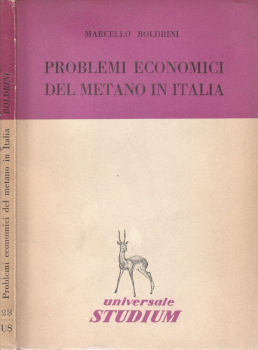 Problemi economici del metano in Italia - Marcello Boldrini - copertina