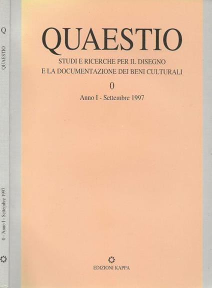 Quaestio - Cesare Cundari - copertina