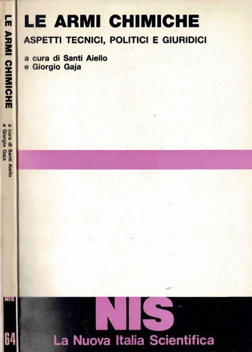 Le armi chimiche - copertina