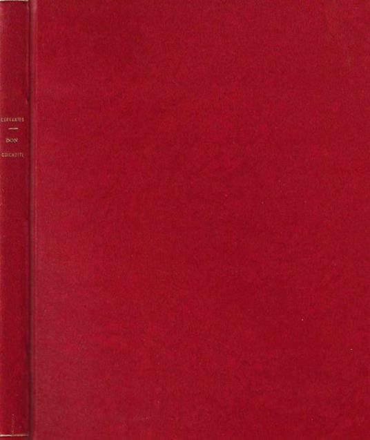 Don Quichotte de la Manche - copertina