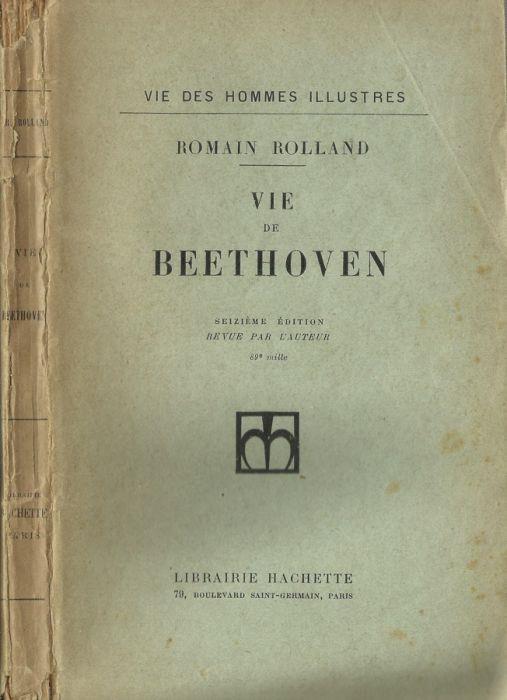Vie de Beethoven - Romain Rolland - copertina