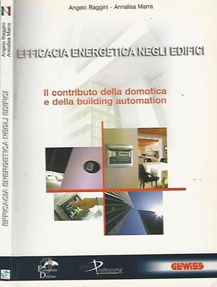 Efficacia energetica negli edifici - Angelo Baggini - copertina