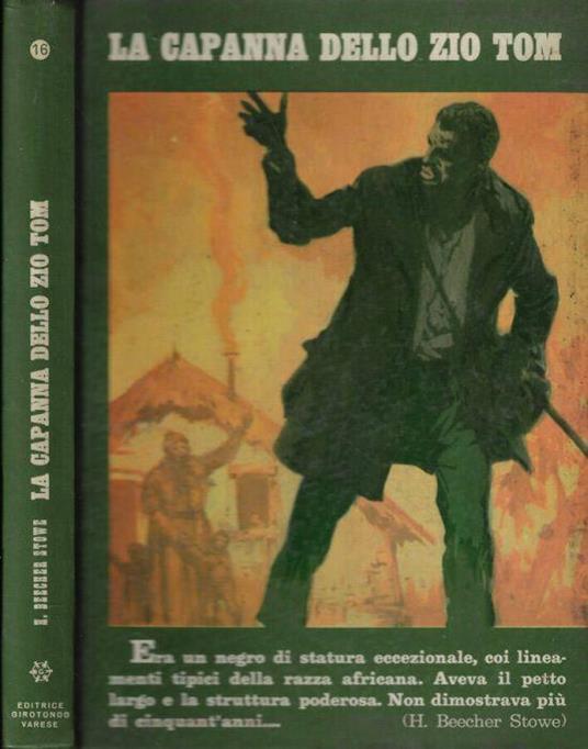 La capanna dello zio Tom - Harriet B. Stowe - copertina