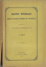 Bollettino meteorologico dell'osservatorio di Venezia anni 1876-77