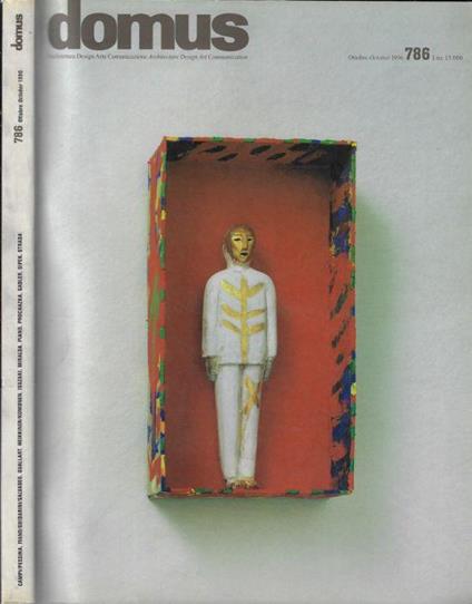 Domus N. 786 1996 - copertina