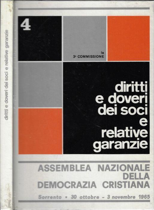 Diritti e doveri dei soci e relative garanzie - copertina