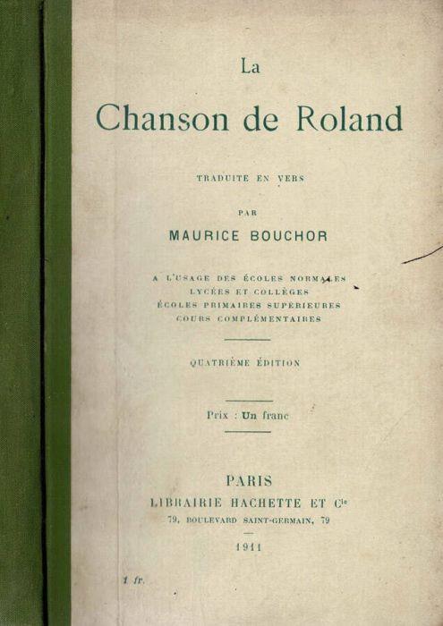 La Chanson de Roland - copertina