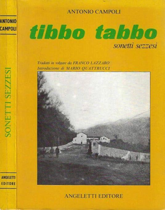 Tiblo Tabbo - Antonio Campoli - copertina